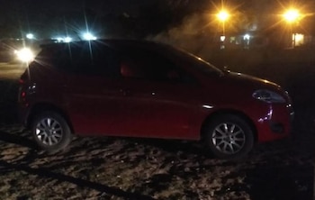 El auto de donde habrían