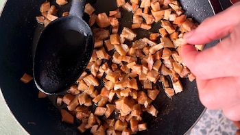 Los tacos de ubre tienen