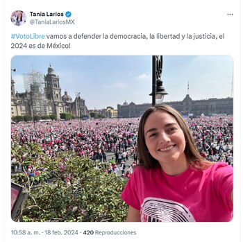 Tania Larios, secretaria General del