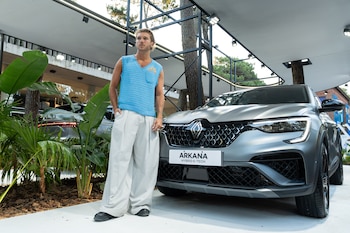 Franco Masini, en una de