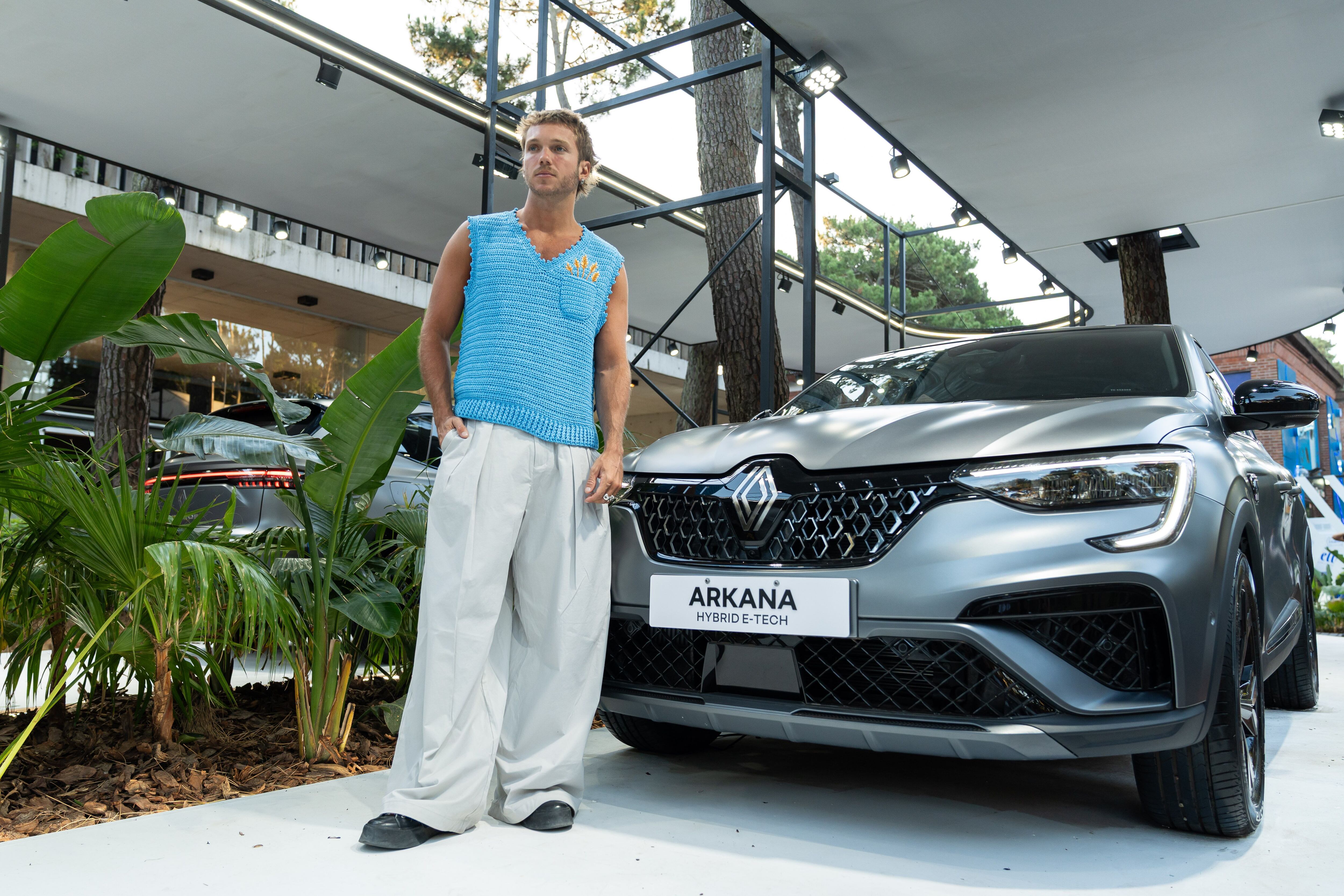 Franco Masini, en una de las actividades de Renault Summer Experience 2026 (Renault)