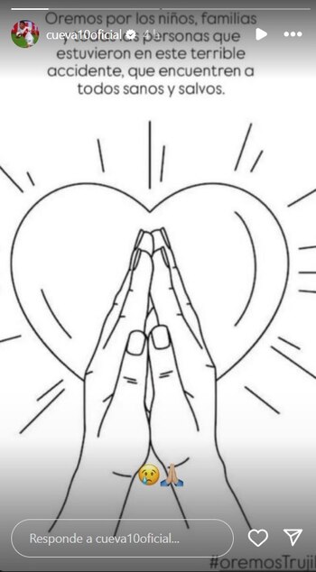 Christian Cueva pide oraciones por