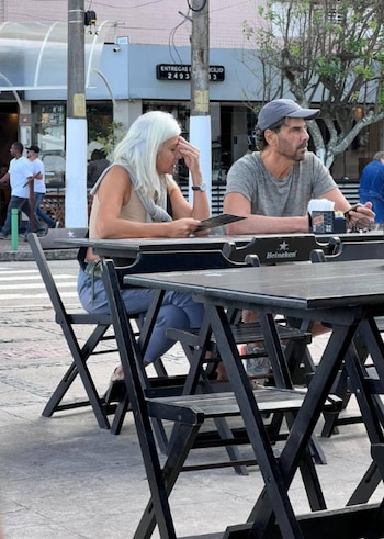 Juan Darthes y su esposa