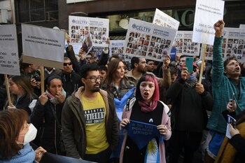 Manifestantes pidieron que la Justicia