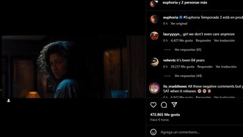 Zendaya apareció en el primer