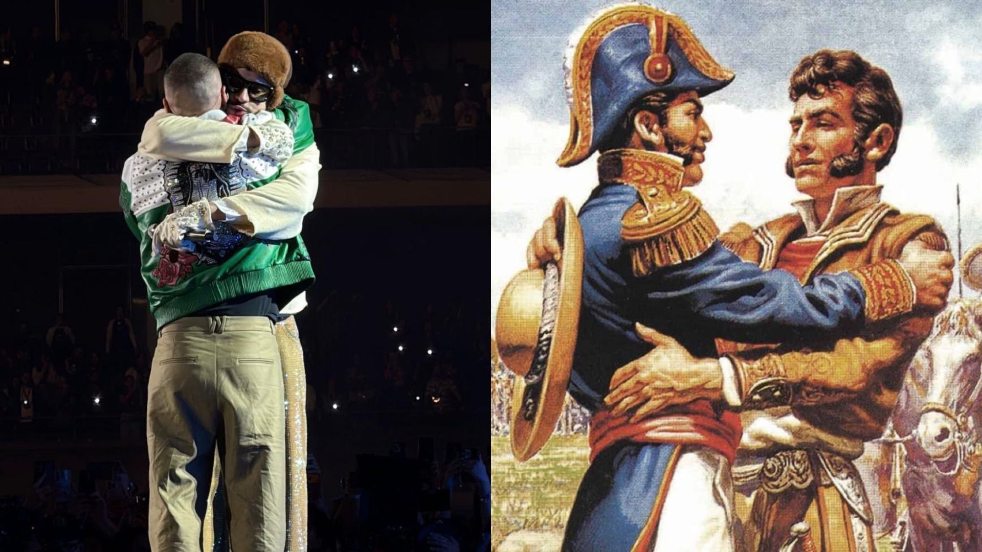 Los mejores memes que dejó la reconciliación de Bad Bunny y J Balvin. (Captura de pantalla/Redes sociales)