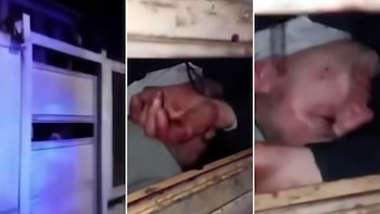 Video: intentó robar en una casa de Mar del Plata, quedó atrapado en el portón y tuvieron que rescatarlo