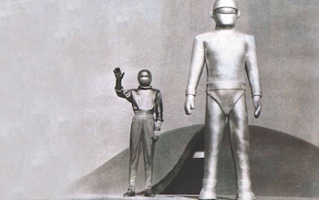 Imagen de 'Ultimátum a la Tierra', de Robert Wise.