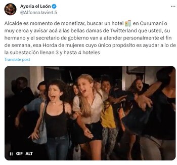 Publicaciones sobre el alcalde de