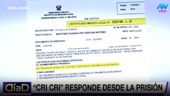Exámenes forenses refutan la acusación