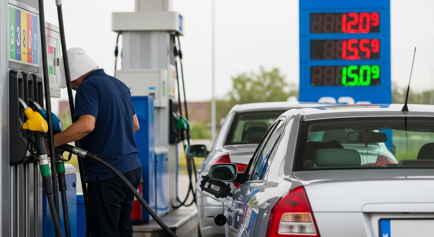 La suba de la gasolina forzó a los hogares de ingresos bajos y medios a reducir el consumo de combustible en marzo (Imagen Ilustrativa Infobae)