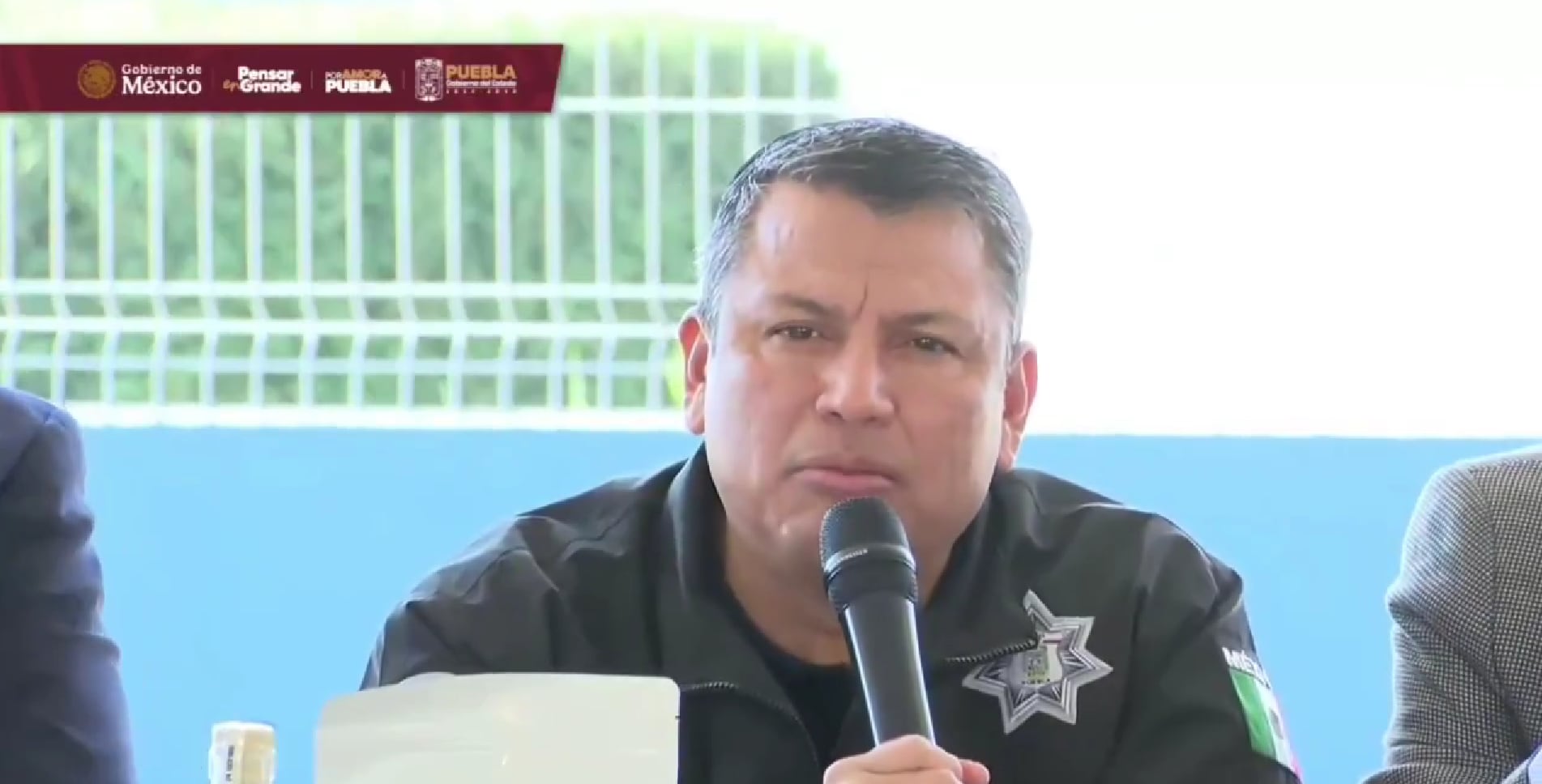 Vicealmirante Francisco Sánchez González, titular de la SSP Puebla.