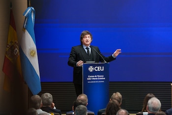 El presidente de Argentina, Javier Milei (Matías Chiofalo/Europa Press)