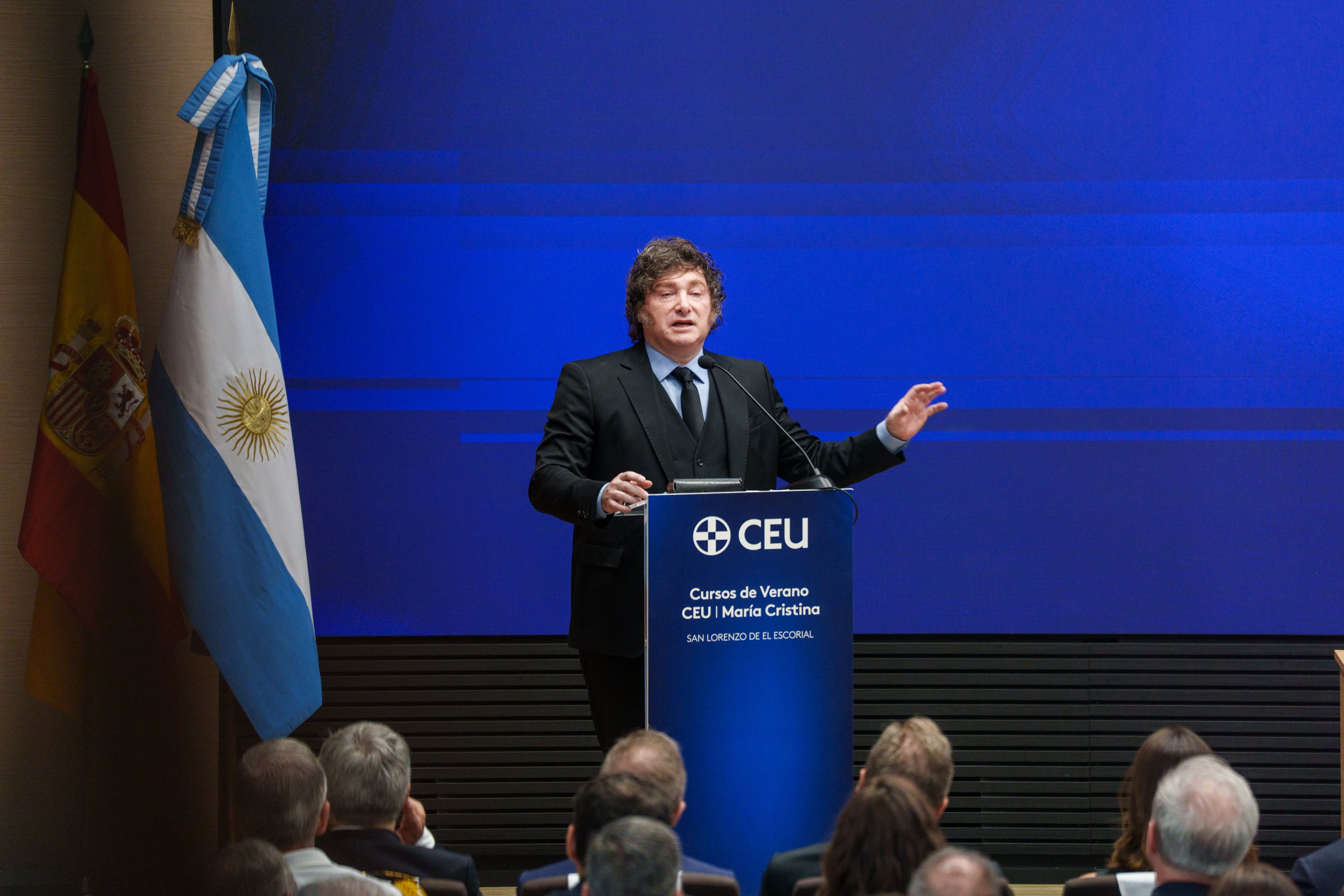 El presidente de Argentina, Javier Milei (Matías Chiofalo/Europa Press)