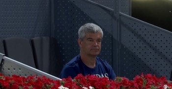 El entrenador y padre de Rafa Jódar (imagen de redes sociales)