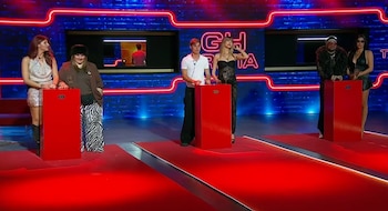 La competencia de Gran Hermano en Telefe enfrentó primero a Titi Tcherkaski, Sebastián “Cola” Almeida y Tomás “Tomy” Riguera en un ping pong de preguntas