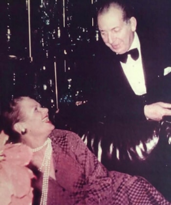 Alma y Francesco, padres de