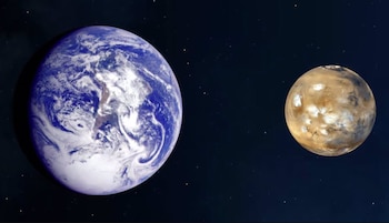 Un estudio sobre Tierra y Marte identifica dos rutas de crecimiento planetario, la composición química conserva señales de ese origen remoto - UNIVERSIDAD DE SYDNEY