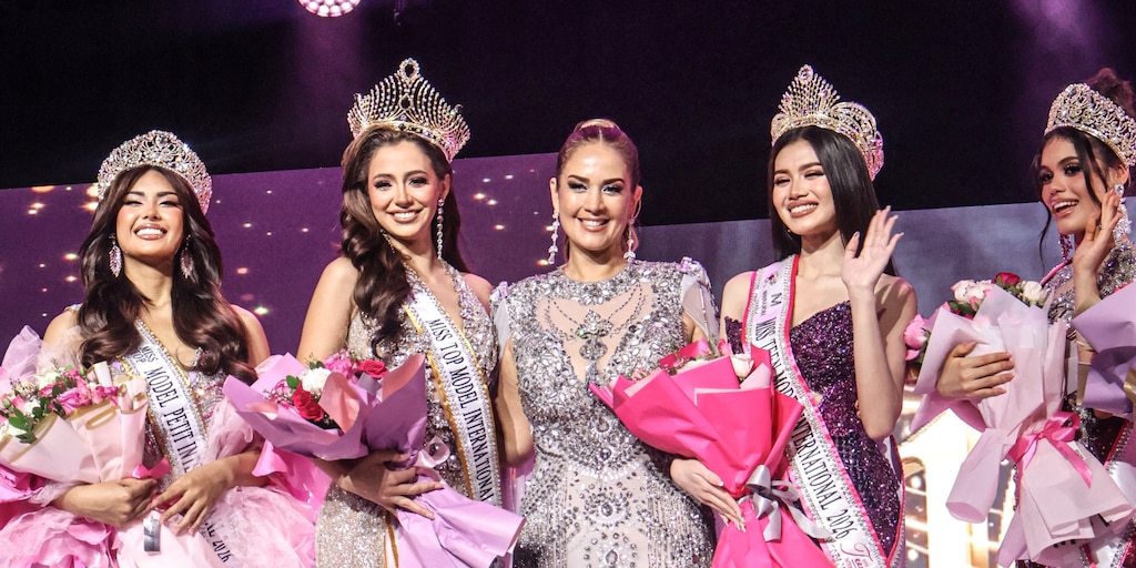 Marina Mora coronó a las nuevas Miss Teen Model International y Miss Top Model International en una gala mundial realizada en Perú