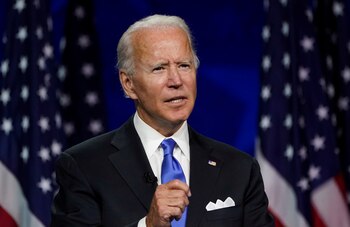 Joe Biden, candidato demócrata a