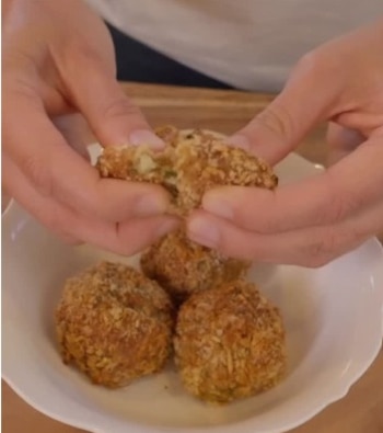 El consejo de Julieta Piñeres fue preparar croquetas de atún para congelar y resolver comidas en la semana - crédito @julietapineres/IG