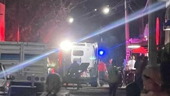 Hombres armados que se trasladaban