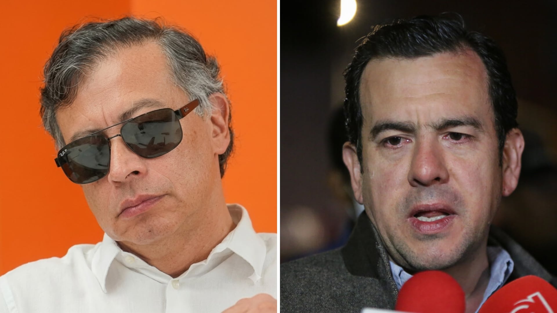 Rodrigo Lara acusó al expresidente Gustavo Petro de dejar desfinanciada la Unidad Nacional para la Gestión del Riesgo de Desastres (Ungrd) - crédito Juan Diego Cano/Presidencia - Cristian Bayona/Colprensa