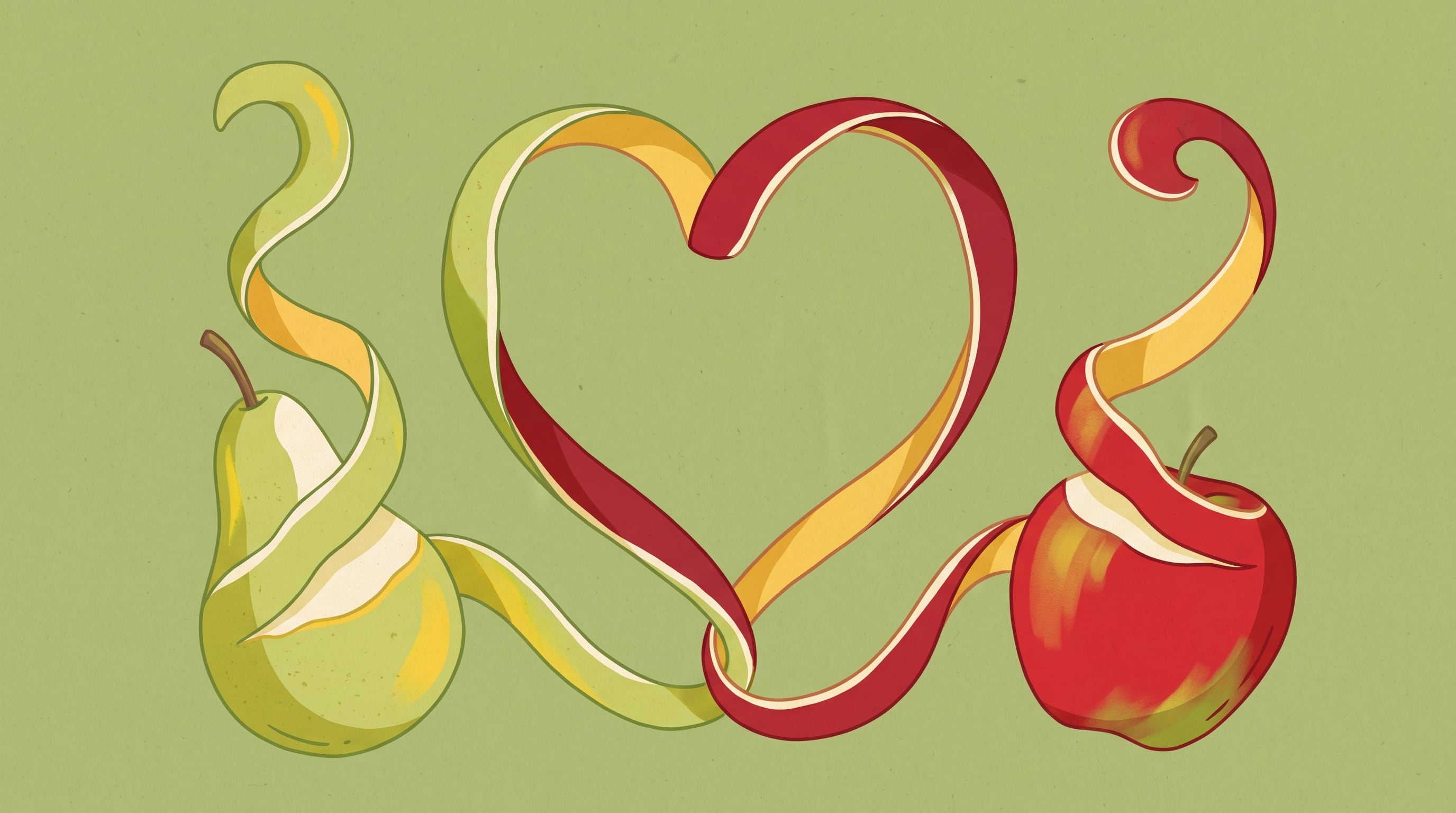 Las peras y las manzanas concentran interés científico por su fibra, sus polifenoles y su relación con la salud cardiovascular y cerebrovascular (Imagen Ilustrativa Infobae)