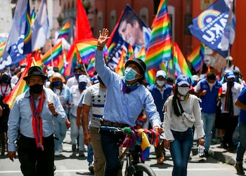 El candidato a la Presidencia