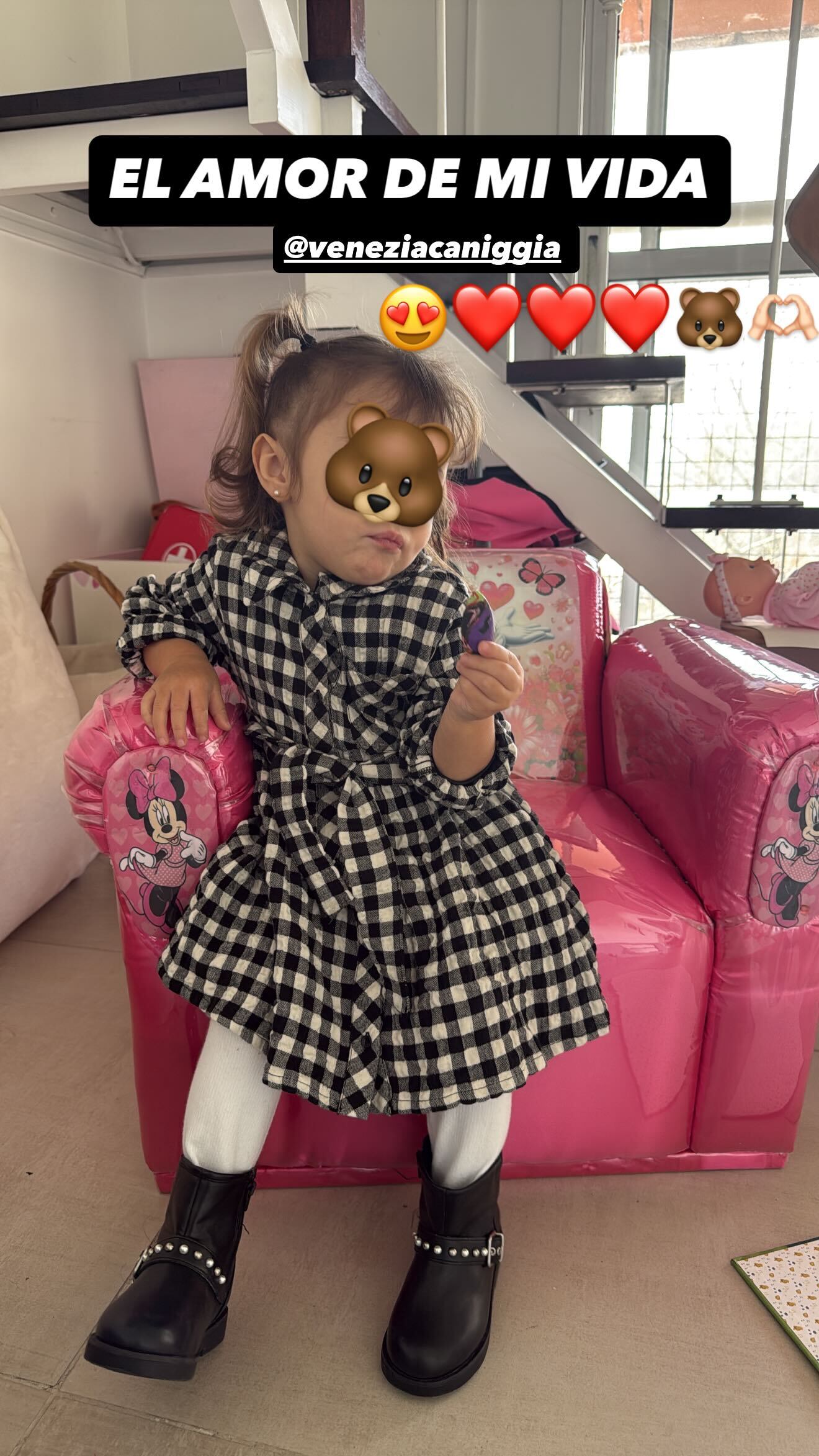 Alex Caniggia compartió su orgullo por su hija: