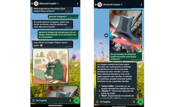 Copilot cuenta con la capacidad de generar imágenes en WhatsApp. (WhatsApp)