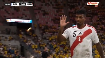 Miguel Araujo pide disculpas tras su expulsión ante Colombia.