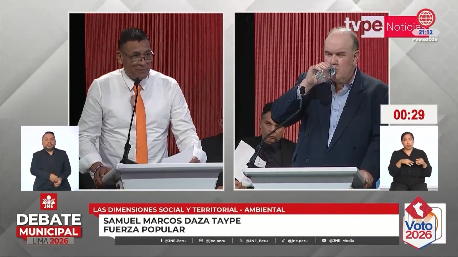 Candidato de Fuerza Popular a Rafael López Aliaga: “Te sigue doliendo la presidencia”