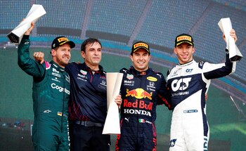 Pierre Gasly apunta al asiento de Checo Pérez de cara al futuro con Red Bull (Foto: REUTERS/Maxim Shemetov)