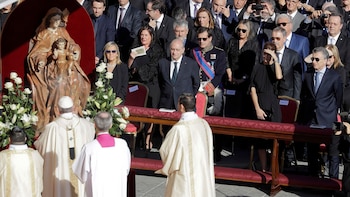 Canonización del cura argentino José Gabriel Brochero. (AP)