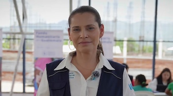 Lena Savelli, directora regional del WFP para Latinoamérica y el Caribe, visitará Honduras para evaluar los efectos de la sequía. (Foto: Cortesía)