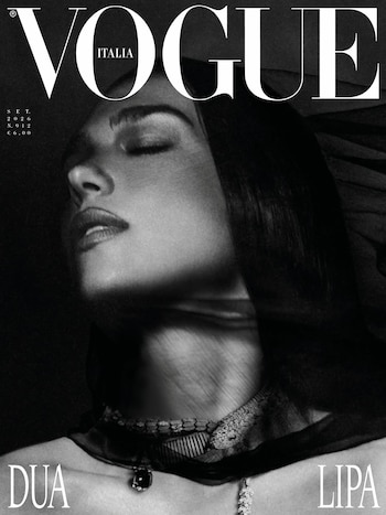 Dua Lipa tapa Vogue
