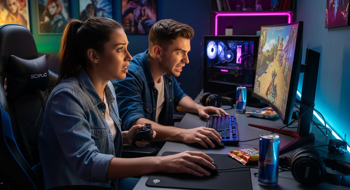 La Generación Z muestra mayor afinidad por las computadoras de escritorio y celulares, mientras los Millennials prefieren las consolas tradicionales y portátiles (Imagen Ilustrativa Infobae)