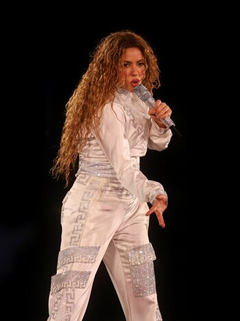 La colombiana se percató de