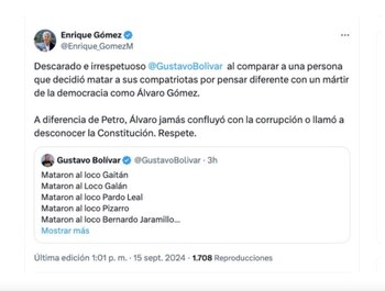 Con este mensaje, el líder