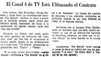 Ya había contrato e itinerario