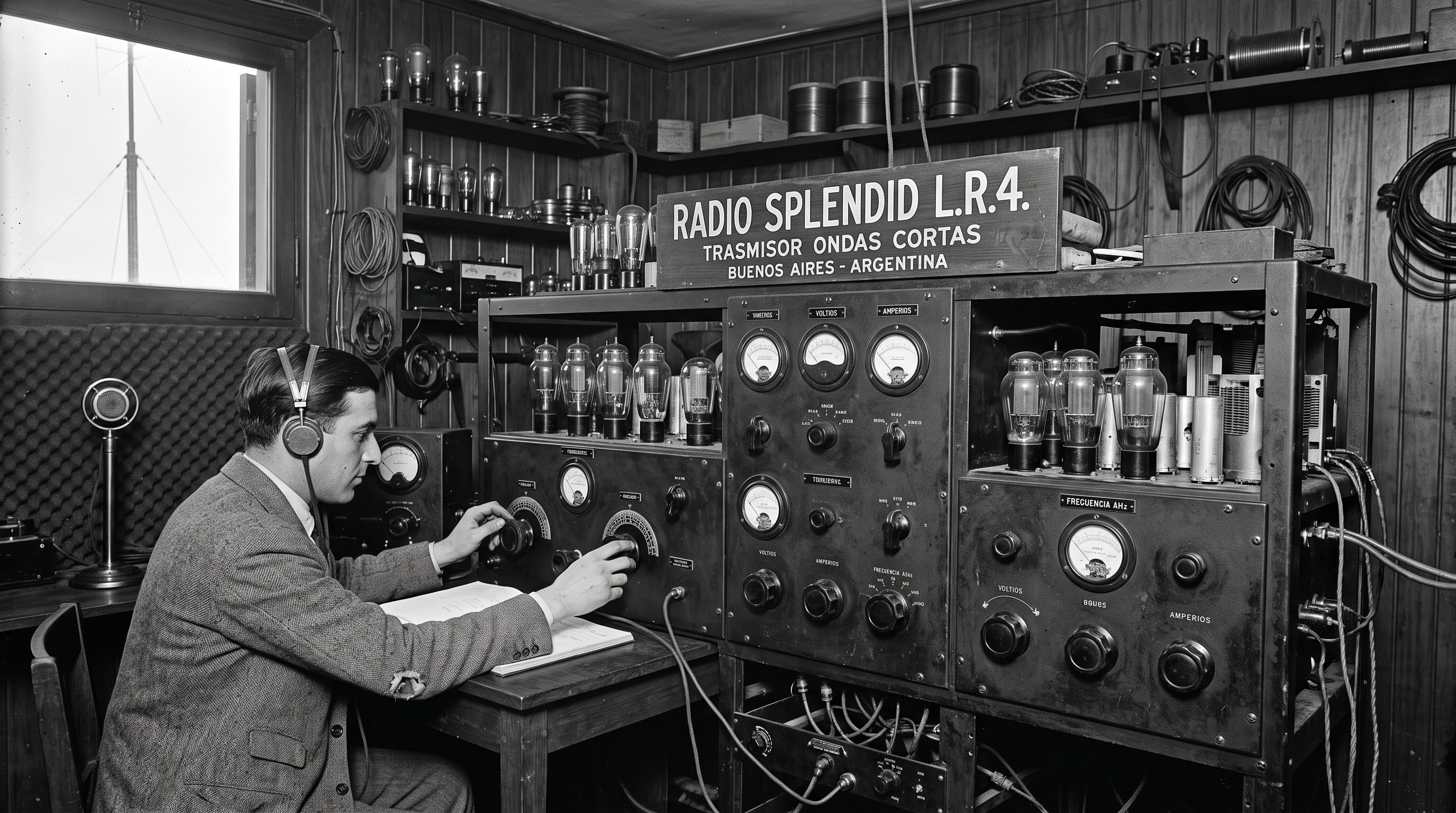 La primera transmisión del 27 de agosto sentó las bases del desarrollo de la radio como medio masivo en Argentina (Imagen Ilustrativa Infobae)