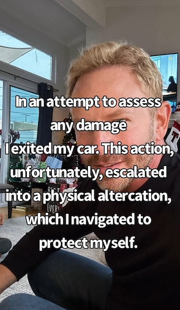 Ian Ziering defendió su posición