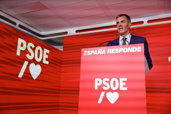 El presidente del Gobierno, Pedro