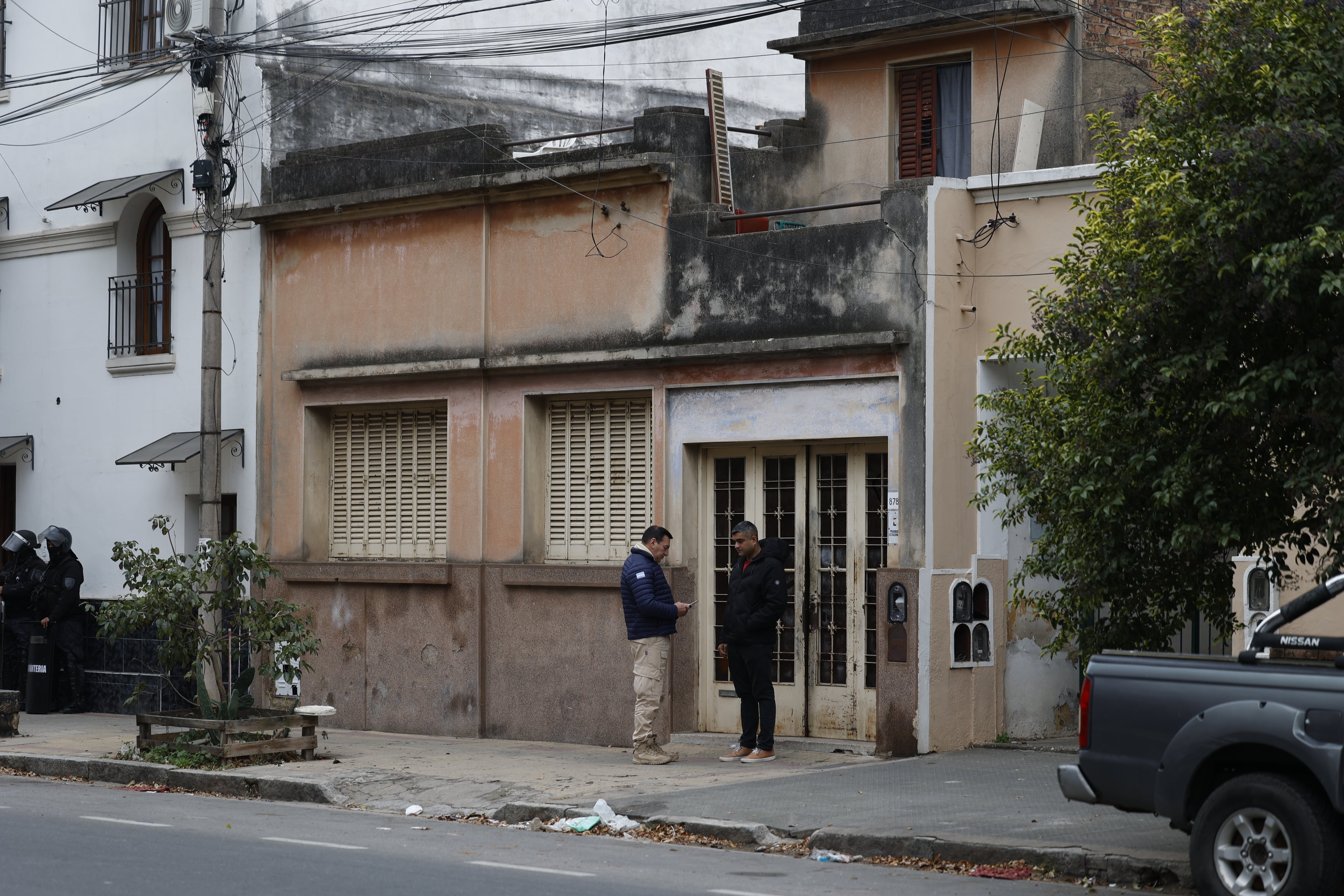 La casa donde ocurrió el crimen, según la investigación (Mario Sar)