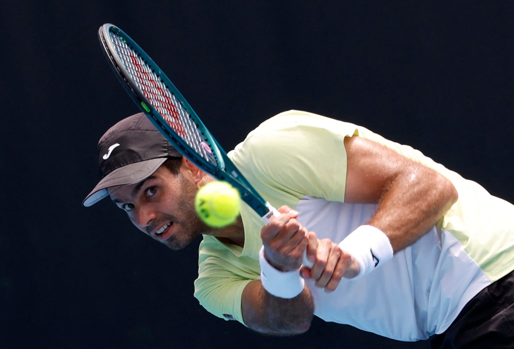 Facundo Díaz Acosta, campeón del Argentina Open 2024, intenta recuperar terreno en el ranking mundial (Fuente: Reuters)