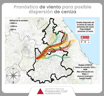 Mapa de los estados donde