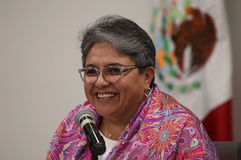 Buenrostro fue reconocida por Sheinbaum.
Foto:
Cuartoscuro