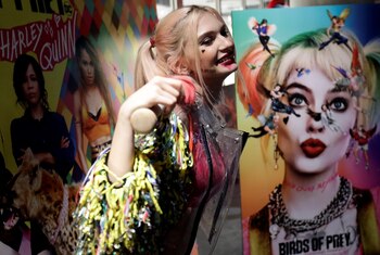 El maquillaje de Harley Quinn