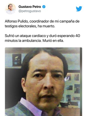 Gustavo Petro en Twitter